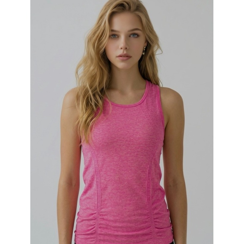 Athleta pink tank athletic shirt. Size small